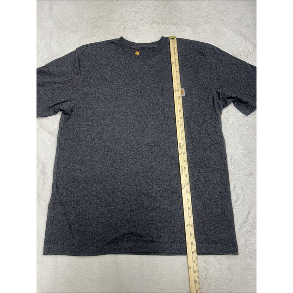 Carhartt Men's Size Large Original Fit Gray Pocket T-Shirt K87 CRH Workwear - Picture 4 of 5